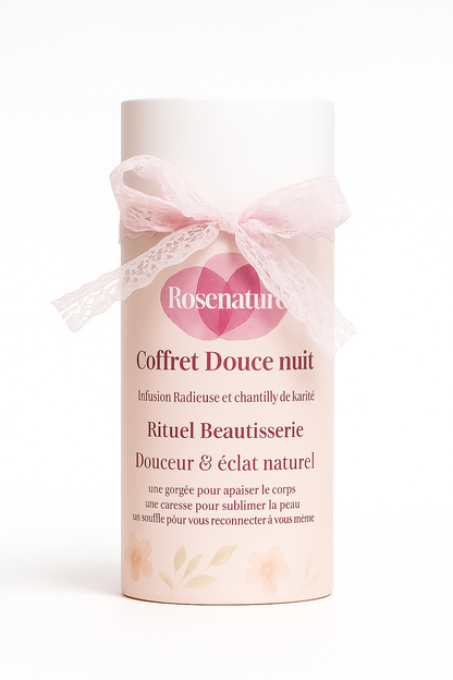 Coffret Douce nuit/ tisane et chantilly de karité