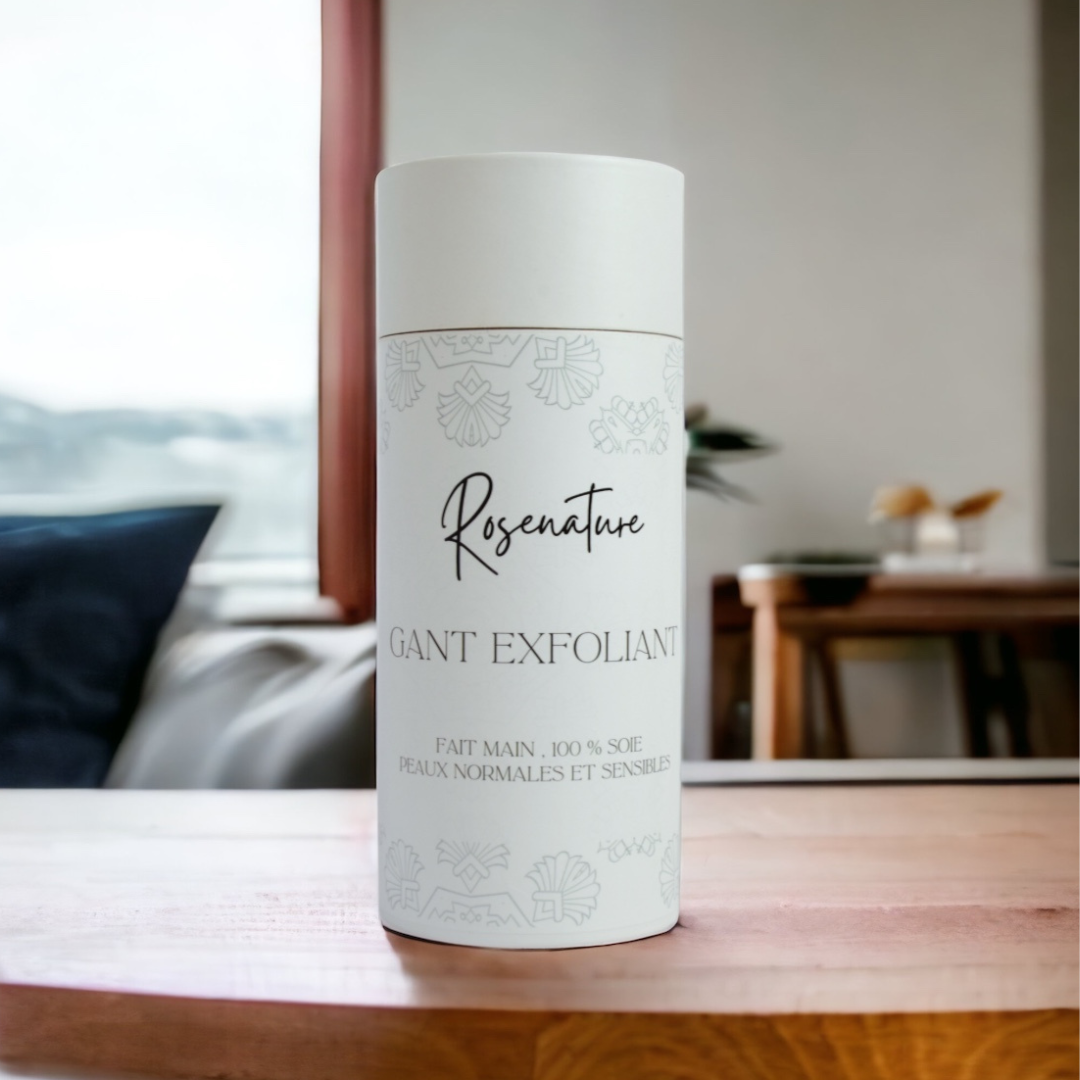 Gant exfoliant soie – ROSENATURE