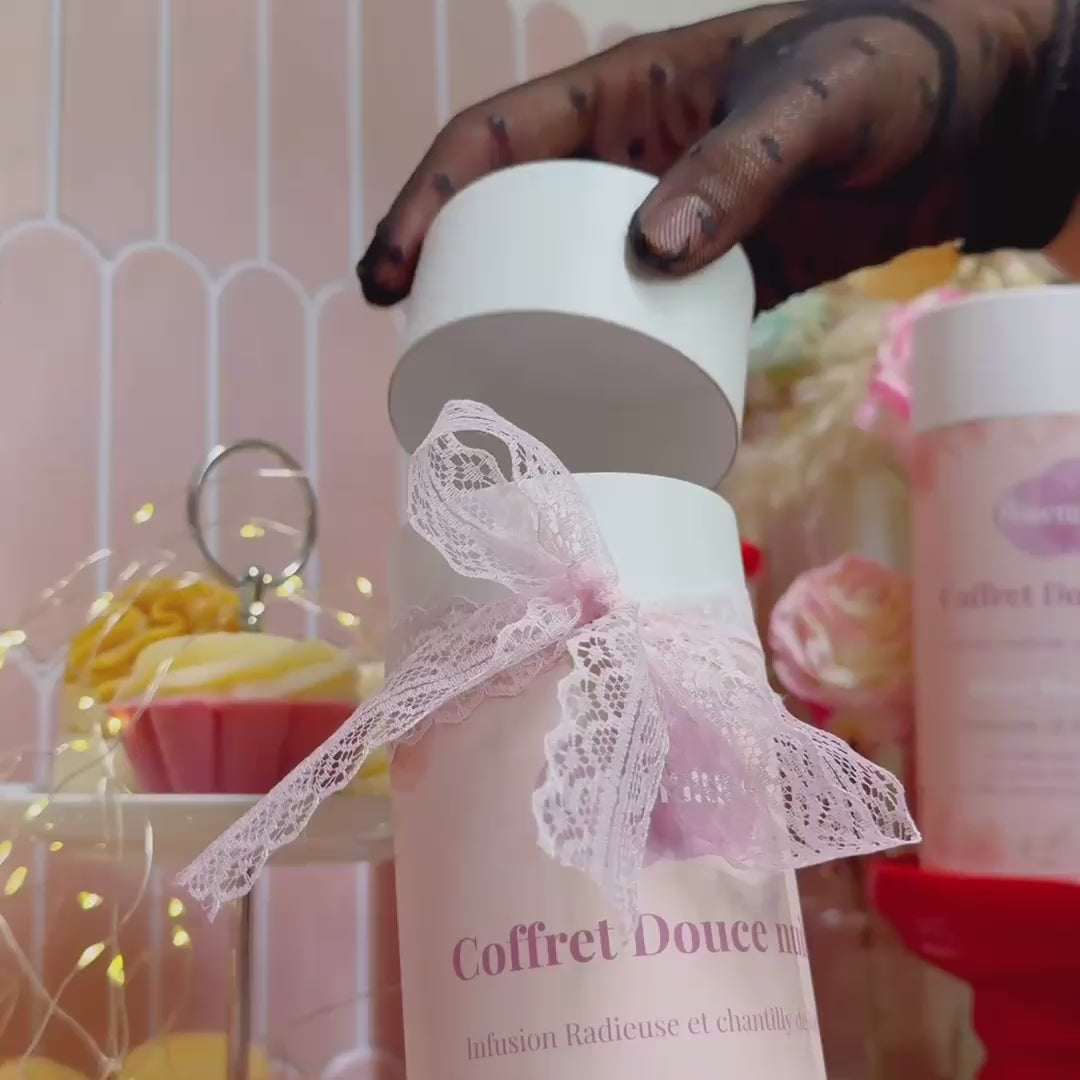 Coffret Douce nuit/ tisane et chantilly de karité